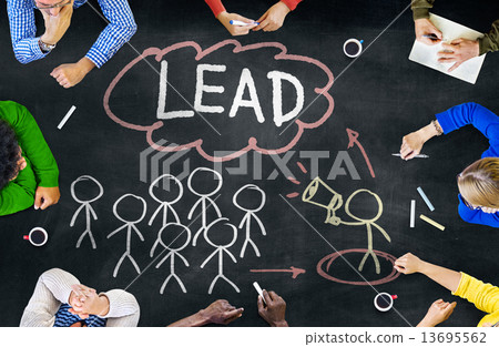 People in a Meeting and Leadership Ideas People in a Meeting and Leadership Ideas 13695562