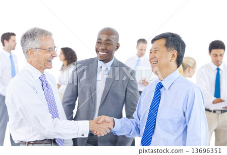 Group of Business People Meeting Group of Business People Meeting 13696351