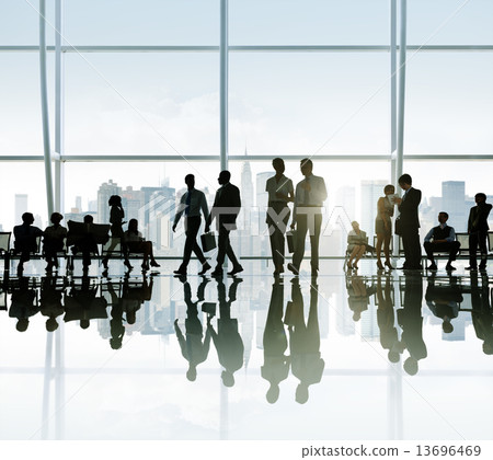 Business People Having a Break Time 13696469