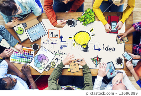 People Planning in a Conference and Innovation Concept 13696889