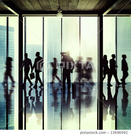 Business People Corporate Office Concept Business People Corporate Office Concept 13696992