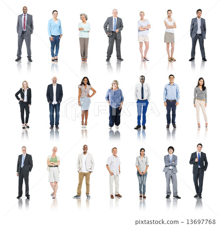 Group of Multiethnic Diverse Business People 13697768