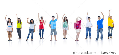 Group of People Standing 13697769