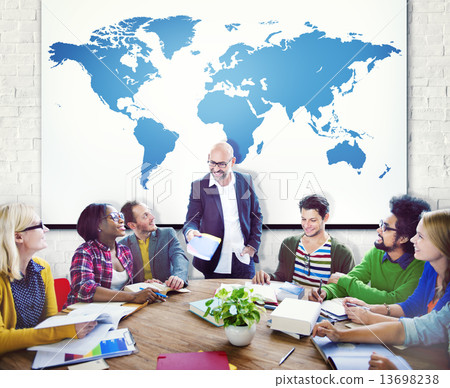 Group of People in a Meeting Group of People in a Meeting 13698238