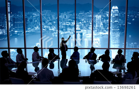 Presentation team in Hong Kong Office Area 13698261