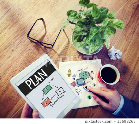 Businessman Planning for a New Business Project 13698265