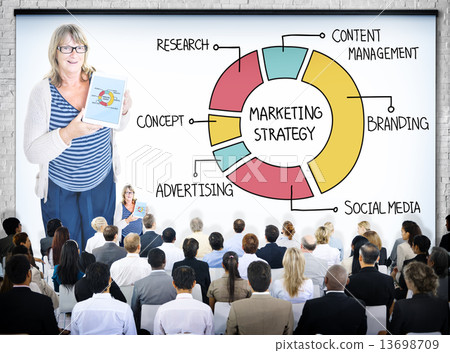 Business People in a Marketing Strategy Seminar Business People in a Marketing Strategy Seminar 13698709
