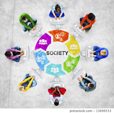 Multi-Ethnic Group of People and Society Concepts 13699533