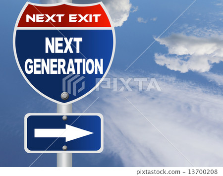 Next generation road sign Next generation road sign 13700208