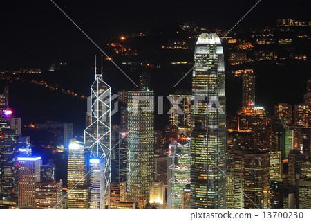Hong Kong night view Hong Kong night view 13700230