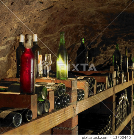 wine cellar, Bily sklep rodiny Adamkovy, Chvalovice, Czech Repub 13700440
