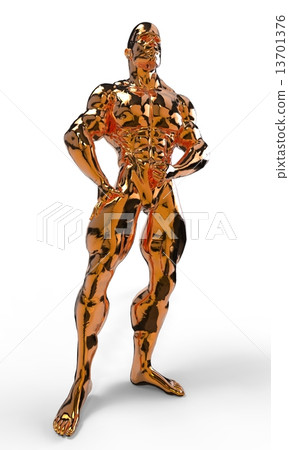 Golden Bodybuilder Golden Bodybuilder 13701376