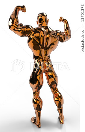 Golden Bodybuilder Golden Bodybuilder 13701378