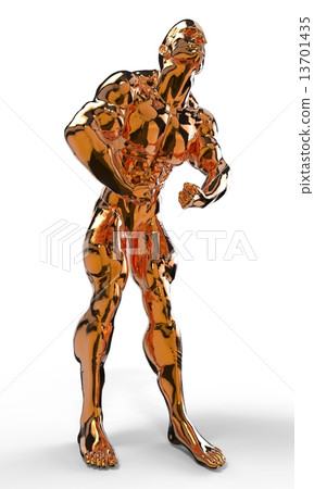 Golden Bodybuilder Golden Bodybuilder 13701435