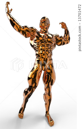 Golden Bodybuilder Golden Bodybuilder 13701472