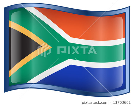 South Africa Flag icon 13703661