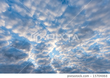 Cloudy sky full of deep grey clouds Cloudy sky full of deep grey clouds 13704868