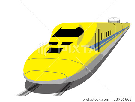 黃色新幹線 13705665