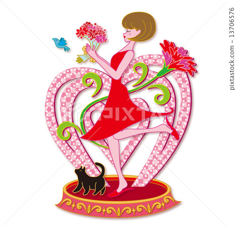 mother's day illustration 13706576