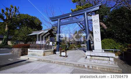 獻給吉田松野的神社神社神社（Wakabayashi Setagaya Ward，Tokyo） 13708479