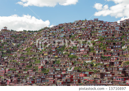 China · Sichuan Province Color Lalun · Gal · Gompa 13710897