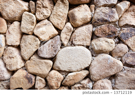 Background of stone wall texture 13712119