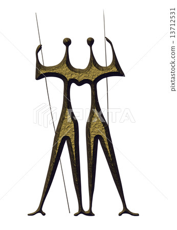statuary - landmark of Brasilia city statuary - landmark of Brasilia city 13712531
