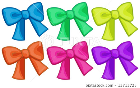 Colourful ribbons 13713723