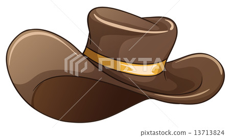 A brown hat 13713824
