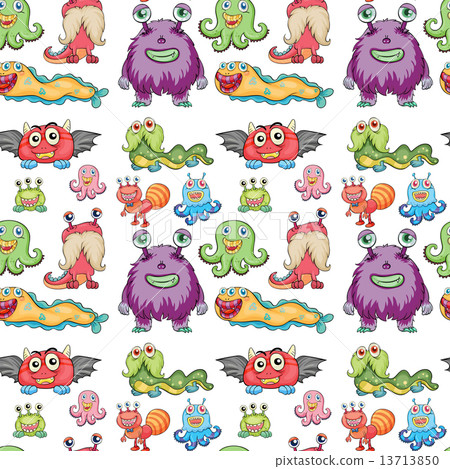 Seamless monsters 13713850