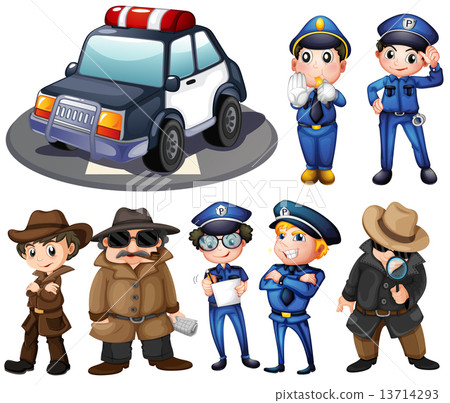 Police and detectives 13714293