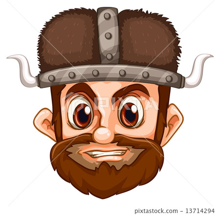 Viking face Viking face 13714294