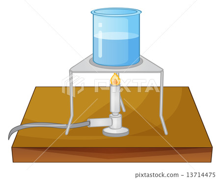 Beaker and burner 13714475