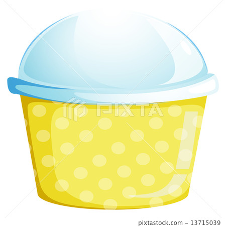 A cup with a lid 13715039