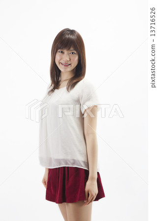棕色頭髮女士 棕色頭髮女士 13716526