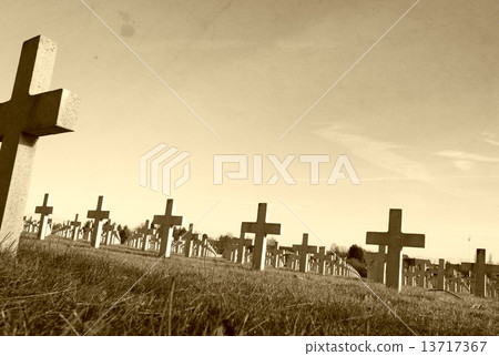 The trenches on battlefield of Vimy world war one France 13717367