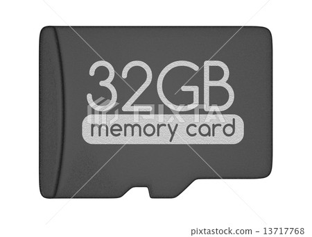 MicroSD memory card. 13717768