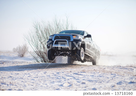 Truck jump Truck jump 13718160