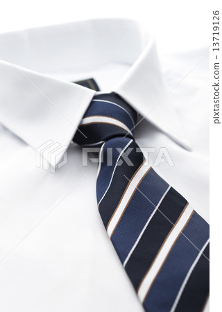 Close-up of shirt and necktie 13719126