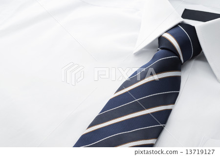 Close-up of shirt and necktie 13719127