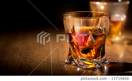 Glasses of whiskey 13719808