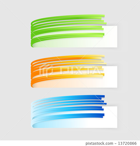 Vector banners set. Modern spiral banner. Vector banners set. Modern spiral banner. 13720866