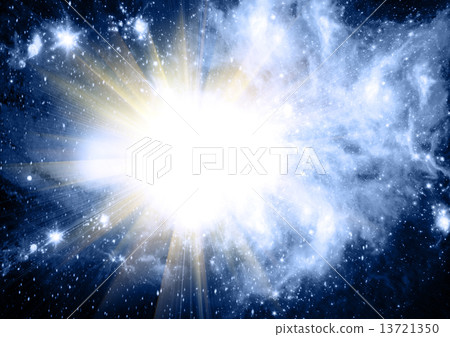 galaxy in a free space 13721350