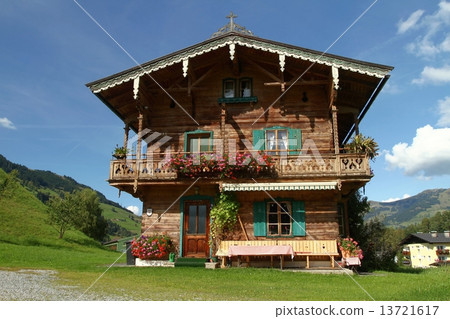 Decorated cottage Decorated cottage 13721617