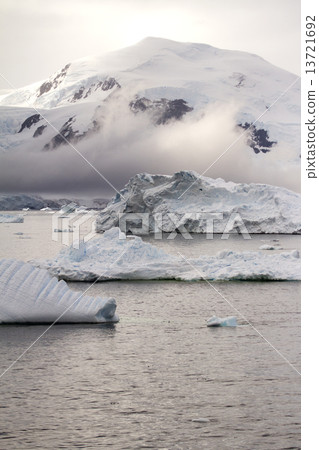 Antarctica - Dramatic Landscape 13721692