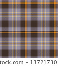 Plaid retro brown seamless pattern - for hipster shirt 13721730