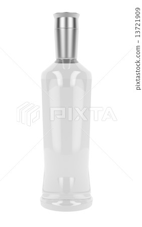 Vodka or gin bottle 13721909