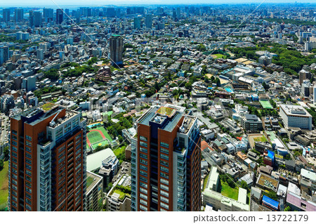 從六本木山到Motoazabu山的街道 13722179