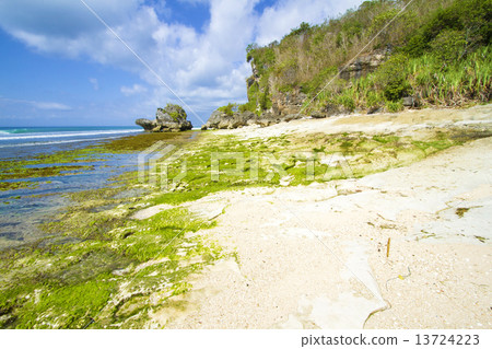 Coastline of Bali island, Indonesia. Coastline of Bali island, Indonesia. 13724223