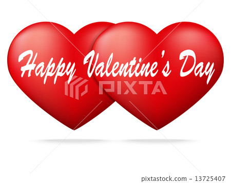 Red heart on white background Red heart on white background 13725407